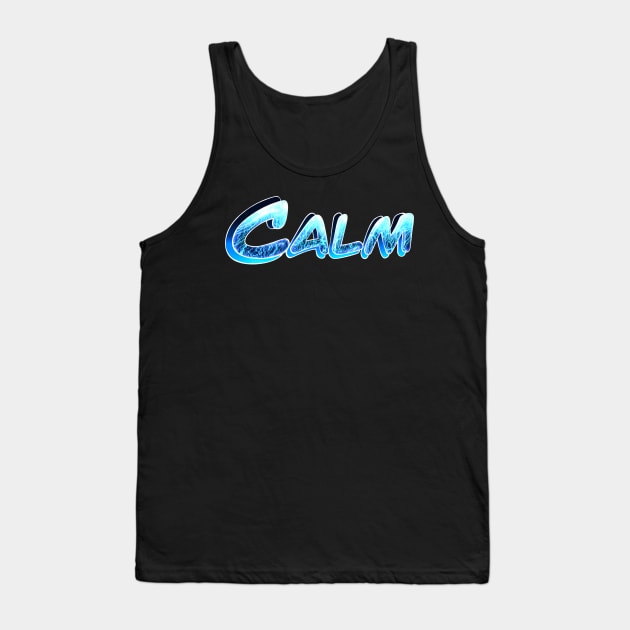 Calm Tank Top by Yadoking